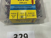 Rotadrill houtschroef pz-2 4 x 30 200 stuks - afbeelding 3 van  3