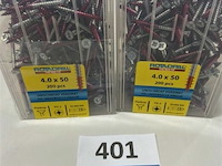 Rotadrill houtschroef pz-2 4 x 50 400 stuks - afbeelding 2 van  3