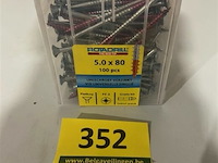 Rotadrill houtschroef pz-2 5 x 80 200 stuks - afbeelding 1 van  3