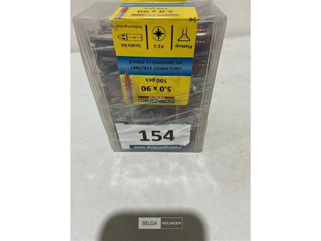 Rotadrill houtschroef pz-2 5 x 90 200 stuks - afbeelding 1 van  3