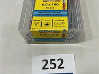 Rotadrill houtschroef pz-2 6 x 100 100 stuks - afbeelding 3 van  3