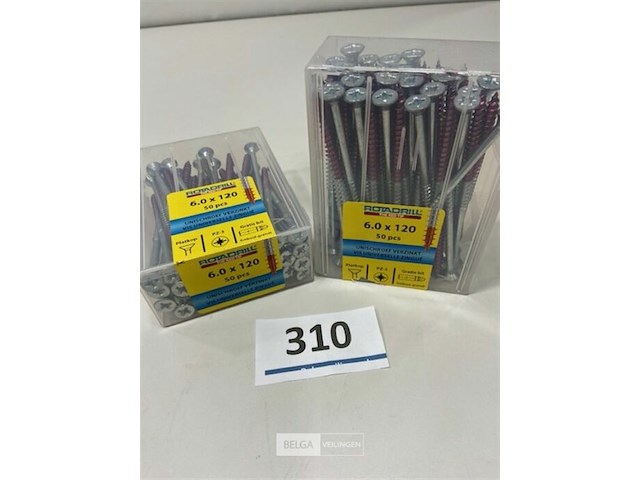 Rotadrill houtschroef pz-2 6 x 120 100 stuks - afbeelding 3 van  3