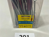 Rotadrill houtschroef pz-2 6 x 120 50 stuks - afbeelding 1 van  3