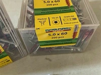 Rotadrill torx houtschroef 5 x 60 400 stuks - afbeelding 3 van  3
