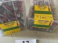 Rotadrill torx houtschroef 5 x 60 400 stuks - afbeelding 1 van  3