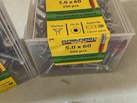 Rotadrill torx houtschroef 5 x 60 400 stuks - afbeelding 3 van  3