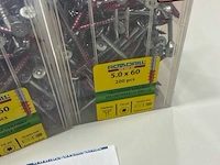 Rotadrill torx houtschroef 5x60 400 stuks - afbeelding 3 van  3