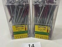 Rotadrill torx houtschroef 6 x 140 100 stuks - afbeelding 1 van  3