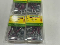Rotadrill tuinbeslagschroef ar 6x40 90 stuks - afbeelding 1 van  3