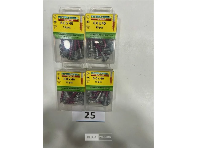 Rotadrill tuinbeslagschroef ar 6x40 90 stuks - afbeelding 3 van  3