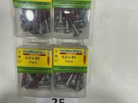 Rotadrill tuinbeslagschroef ar 6x40 90 stuks - afbeelding 3 van  3