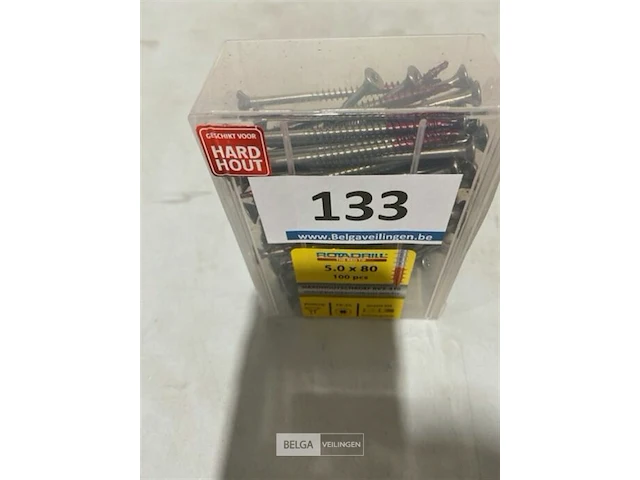 Rotadrill vlonderschroef rvs 5 x 80 torx - afbeelding 3 van  3