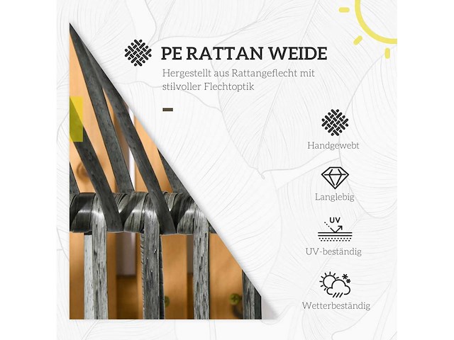 Rotan fauteuil , buitenfauteuil - afbeelding 5 van  7