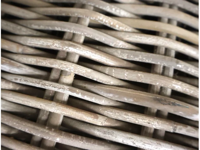 Rotan poef - afbeelding 3 van  3