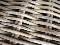 Rotan poef - afbeelding 3 van  3