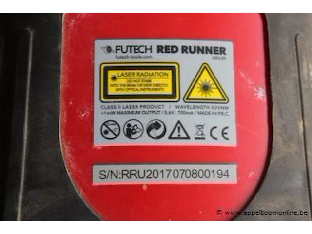 Rotatielaser futech red runner - afbeelding 3 van  3