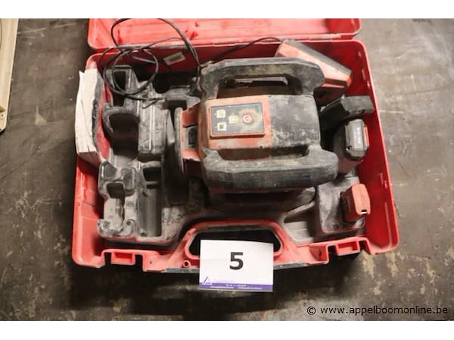 Rotatielaser hilti pr 3-hvsg, vv toebehoren - afbeelding 1 van  2
