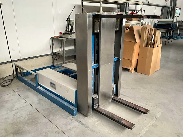 Rotek 1200 hydraulische palletomkeerder - afbeelding 2 van  5
