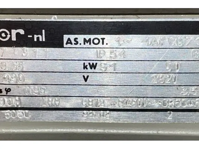 Roterende as motovario - afbeelding 5 van  5