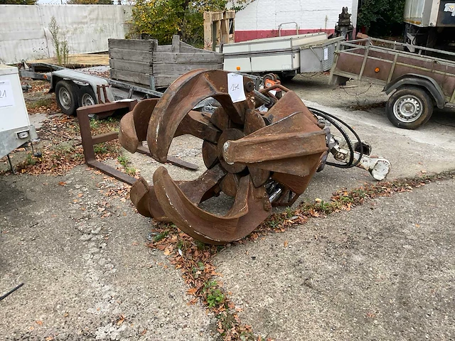 Roterende hydraulische poliepgrijper - afbeelding 2 van  4