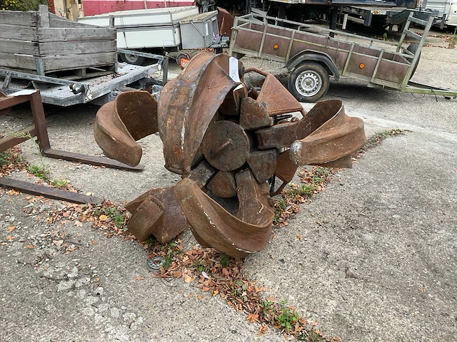 Roterende hydraulische poliepgrijper - afbeelding 3 van  4