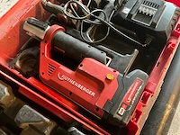 Rothenberger accu-mini-persmachine + 7 persbekken - afbeelding 2 van  10