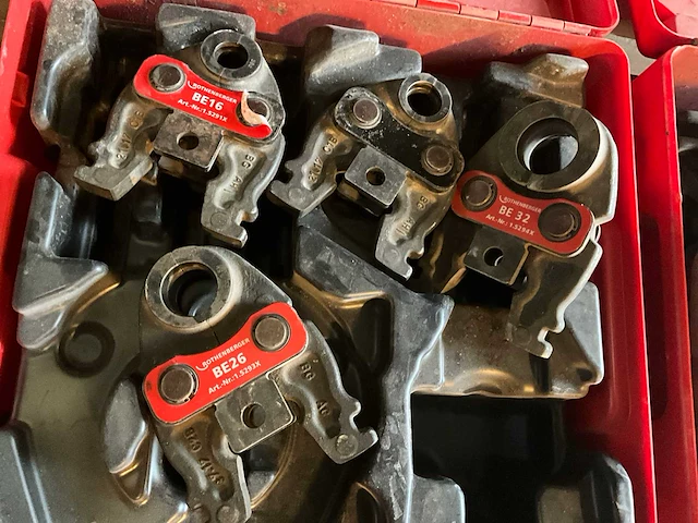 Rothenberger accu-mini-persmachine + 7 persbekken - afbeelding 5 van  10