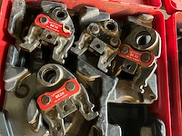 Rothenberger accu-mini-persmachine + 7 persbekken - afbeelding 5 van  10