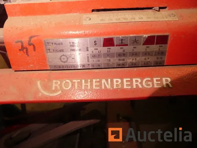 Rothenberger l2 0800 pijp frees - afbeelding 3 van  10