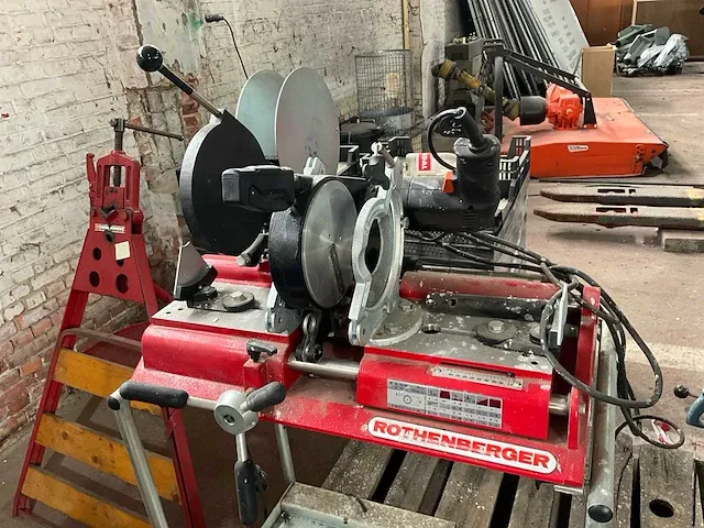 Rothenberger p 160 saniline verrijdbare buislasmachine - afbeelding 7 van  13