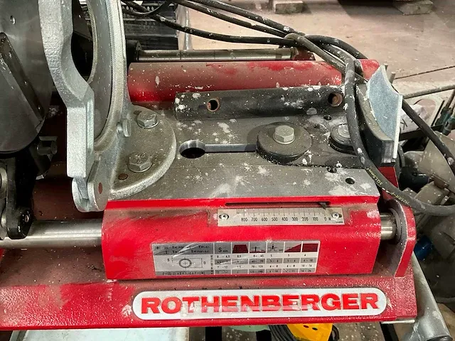 Rothenberger p 160 saniline verrijdbare buislasmachine - afbeelding 9 van  13