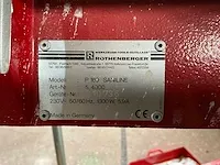 Rothenberger p 160 saniline verrijdbare buislasmachine - afbeelding 10 van  13