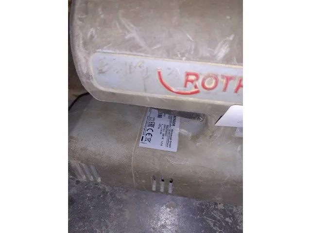 Rothenberger presmachine met pressbekken - afbeelding 2 van  3