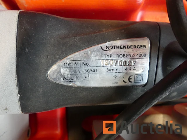 Rothenberger robend 4000 buigmachine - afbeelding 6 van  7