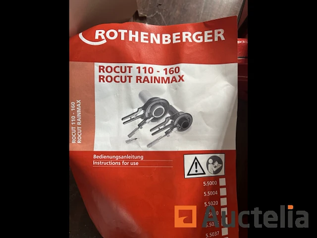 Rothenberger rocut rainmax 110-160 - afbeelding 1 van  6