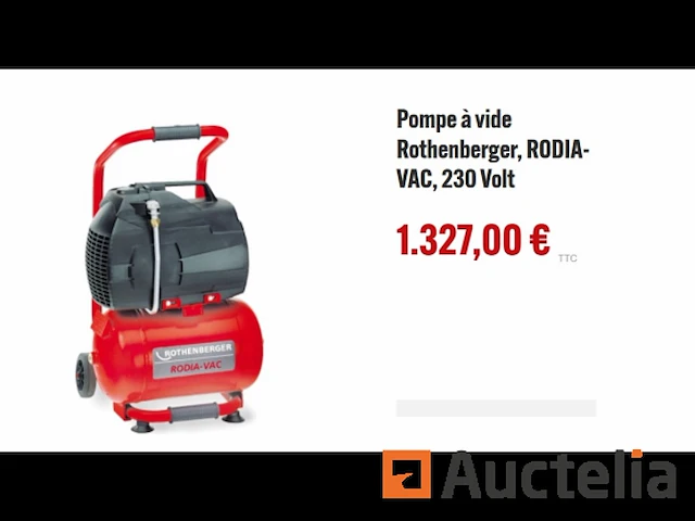 Rothenberger rodia-vac vacuümpomp - afbeelding 1 van  1