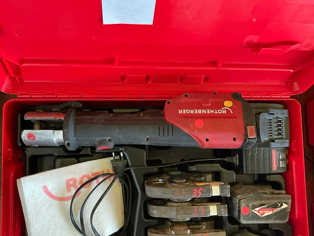 Rothenberger romax 4000 accu perstang - afbeelding 2 van  5