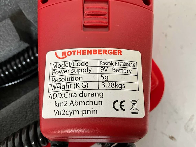 Rothenberger roscale r173004.16 weegschaal - afbeelding 4 van  5