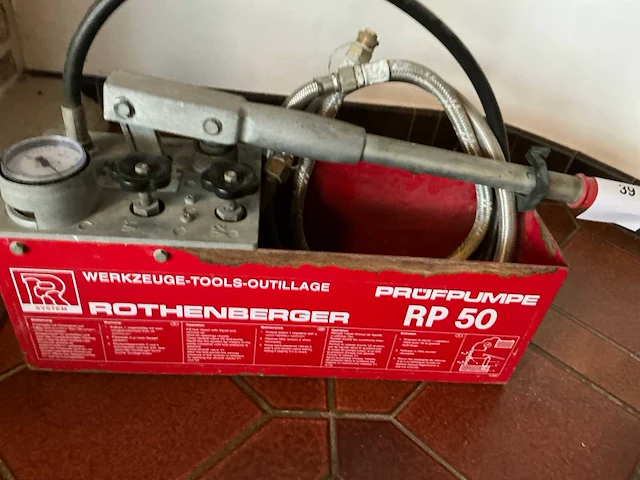 Rothenberger rp50 testpomp - afbeelding 3 van  4