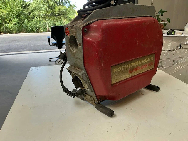Rothenberger saniclean r600 ontstoppingsmachine - afbeelding 3 van  6