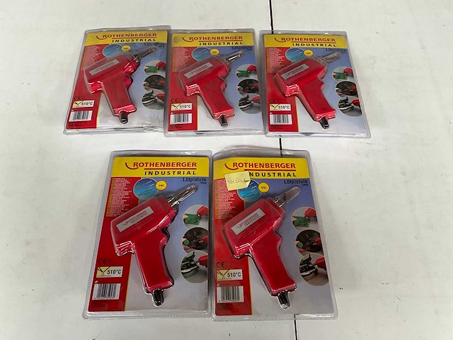 Rothenberger soldeerpistool 100 watt (5x) - afbeelding 1 van  3