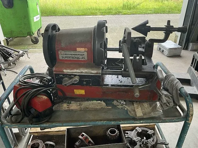 Rothenberger supertronic 4s draadsnijmachine - afbeelding 1 van  7