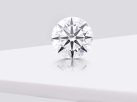 Round- natural mined diamond 0.30 cts igi certified h vs2 - afbeelding 1 van  5