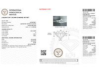 Round brilliant diamant 0.82 ct – d/vvs2 – igi - afbeelding 3 van  3