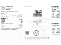 Round brilliant diamant 0.90 ct – e/vvs2 – igi - afbeelding 3 van  3