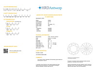 Round diamant 5.01ct – f/vs2 – hrd - afbeelding 3 van  3