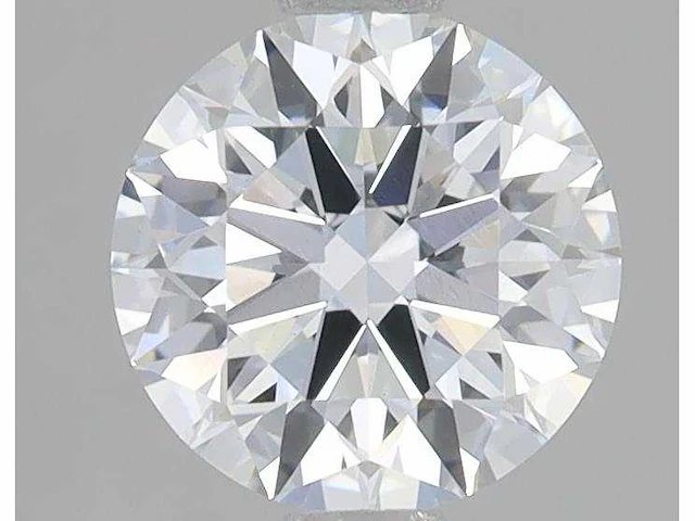 Round diamond 0.53 ct e/vvs2 (hrd certified) - afbeelding 1 van  3