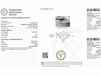 Round diamond 0.54 cts e vvs2 - afbeelding 7 van  7