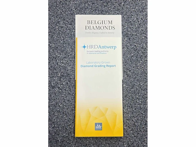 Round diamond 0.85 ct d/vs2 (hrd certified) - afbeelding 5 van  5