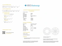 Round diamond 0.85 ct e/vvs2 (hrd certified) - afbeelding 4 van  4